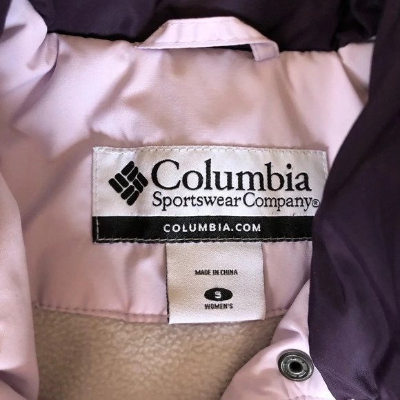 Columbia Light Purple Women's Jacket - Picture 5 of 12